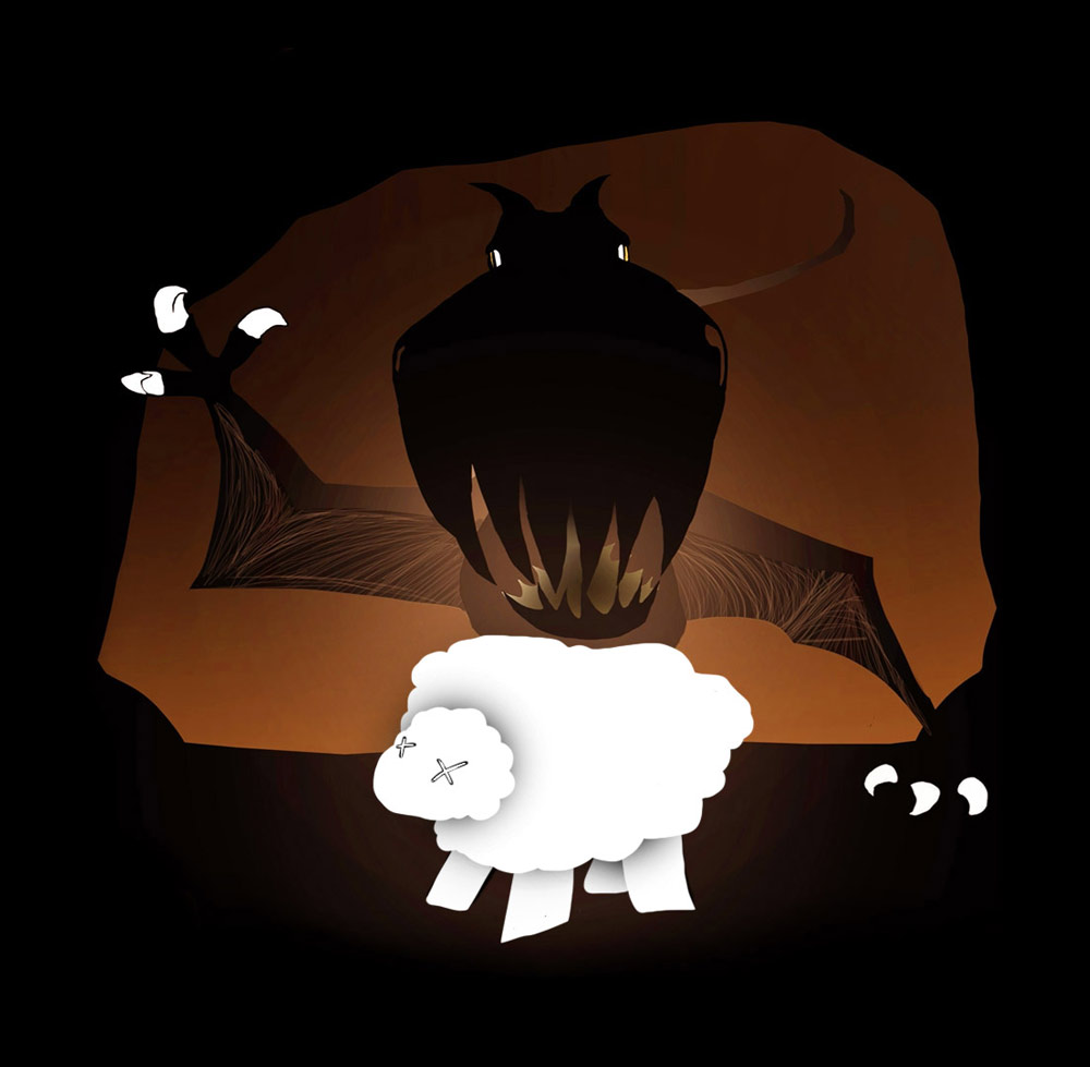 Ilustracja smoka